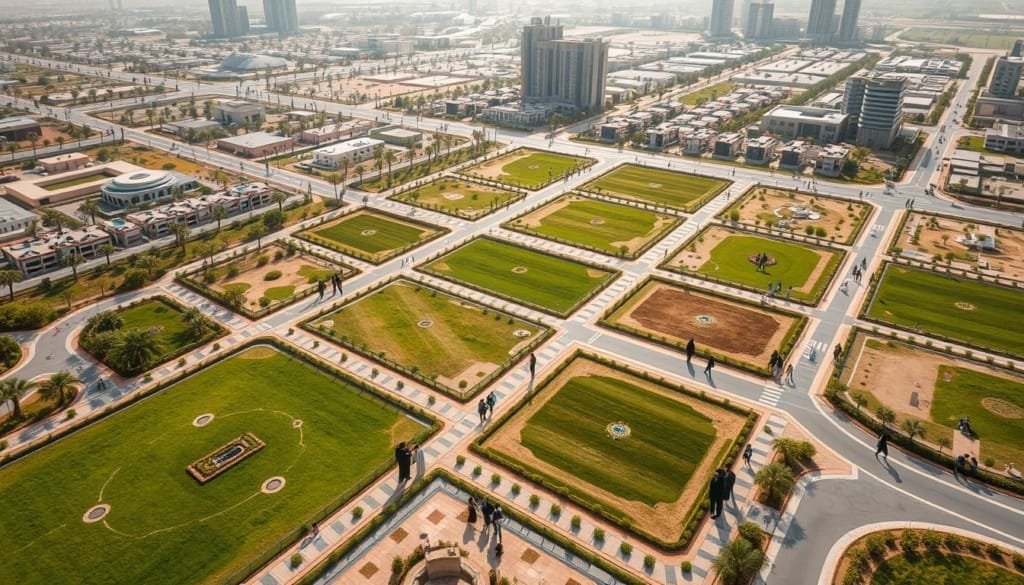 البحث عن أراضي