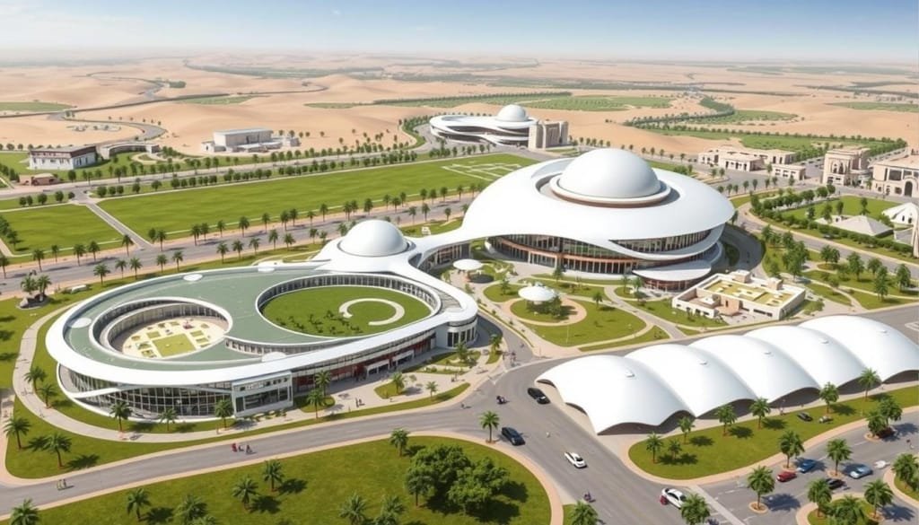 البنية التحتية لمشروع الدرعية