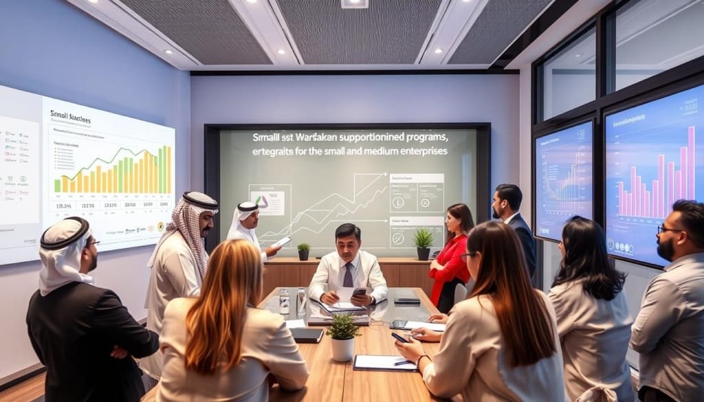 برامج الدعم الحكومي للمنشآت