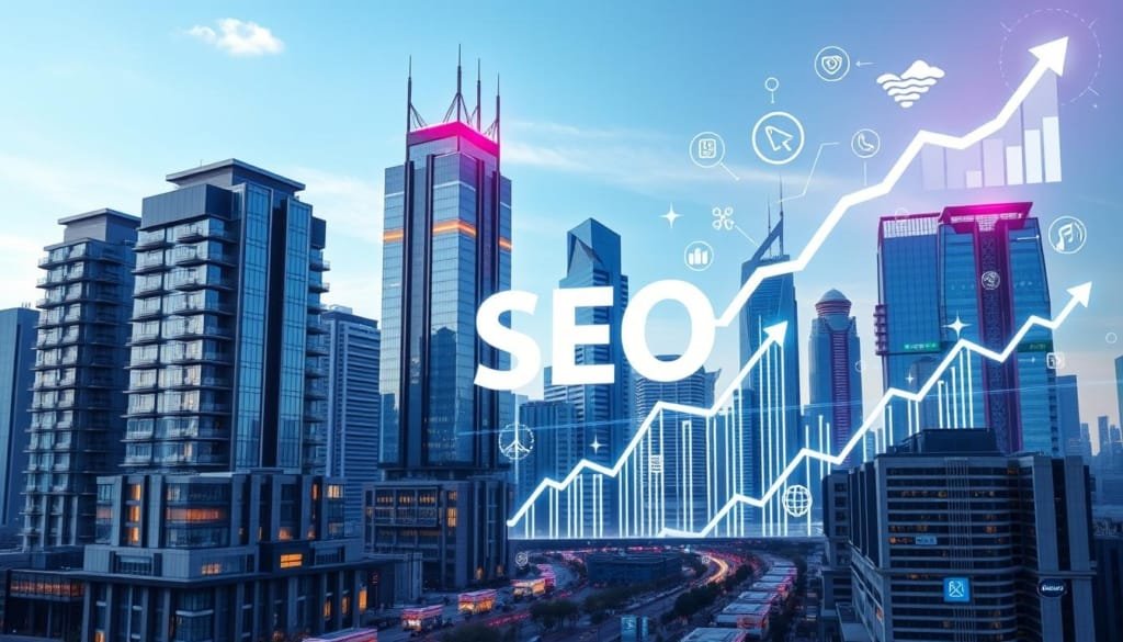 تحسين محركات البحث للعقارات
