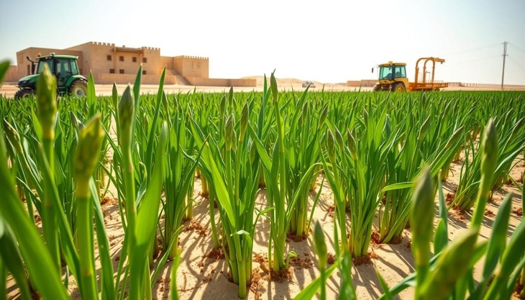زراعة الهليون في السعودية