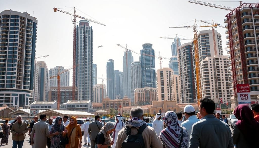 طلب على العقارات