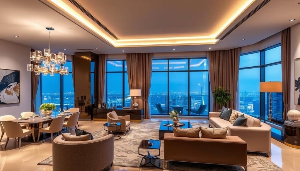 مميزات الفخامة في شقق سكنية بتصميمات عصرية
