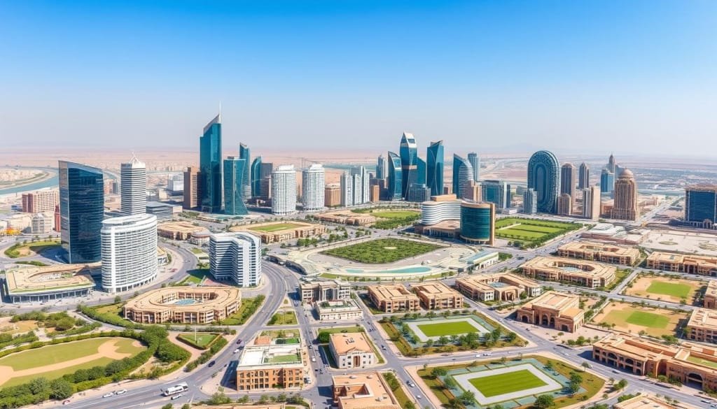 ميز نسبية في الرياض الوسطى