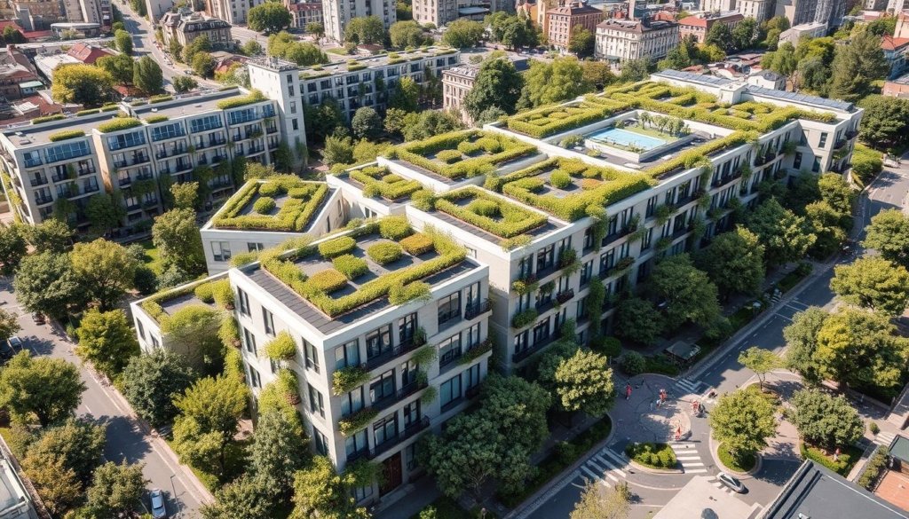 استدامة البيئة في المشاريع العقارية
