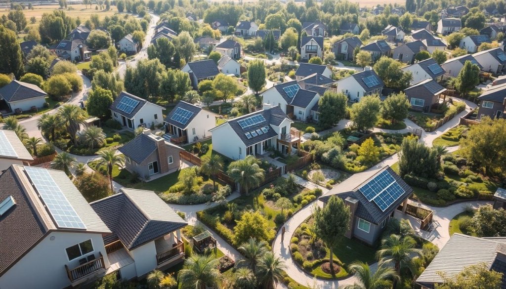 استدامة المشروعات السكنية
