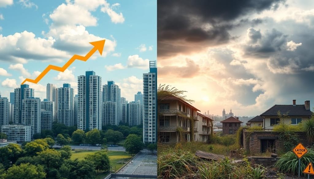 المخاطر والفرص في السوق العقاري