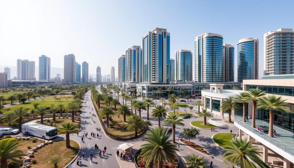 المناطق المطورة حديثًا في الرياض