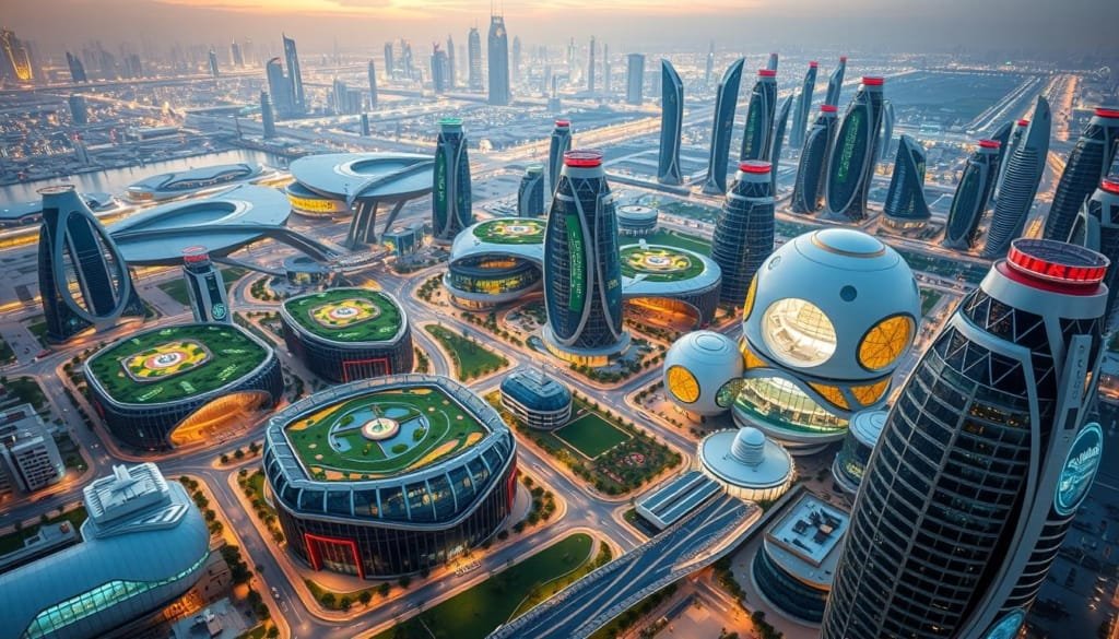تصميم معماري للمشاريع العملاقة
