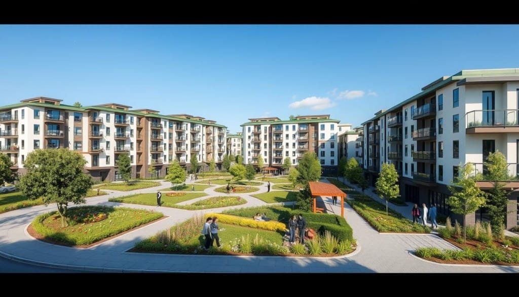 تطوير المشاريع السكنية