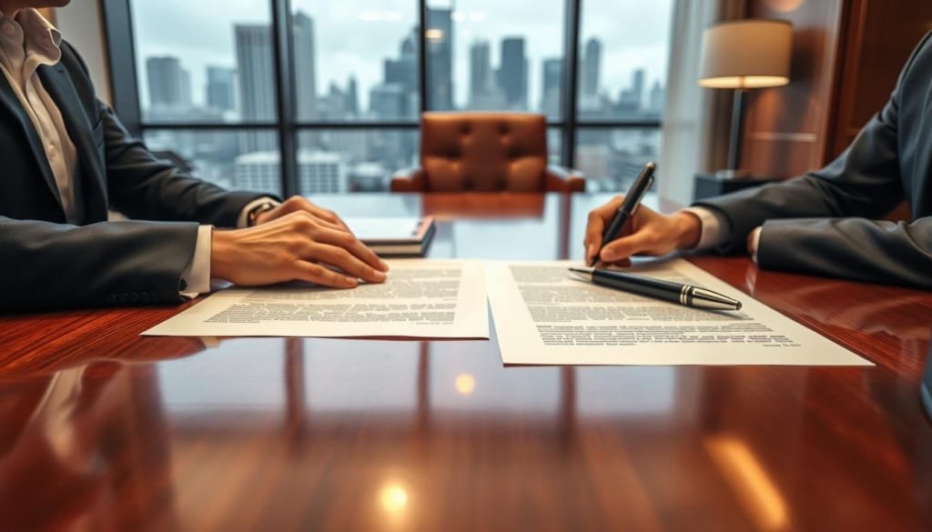 عملية توثيق العقود العقارية