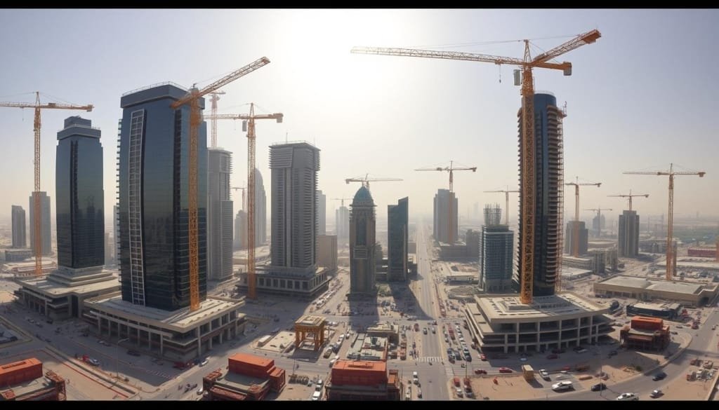 مشاريع بناء كبرى في الرياض