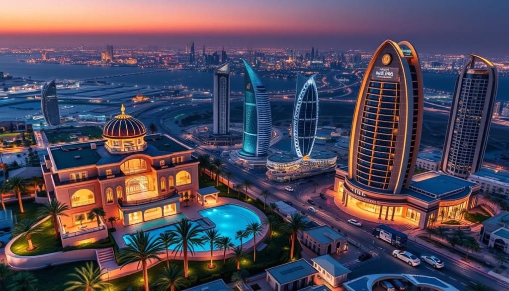 مناطق سوق العقارات الفاخرة