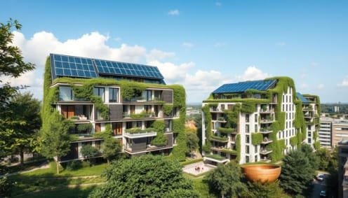 •  الاستدامة في المشاريع العقارية مع خطوه إتقان عقارية