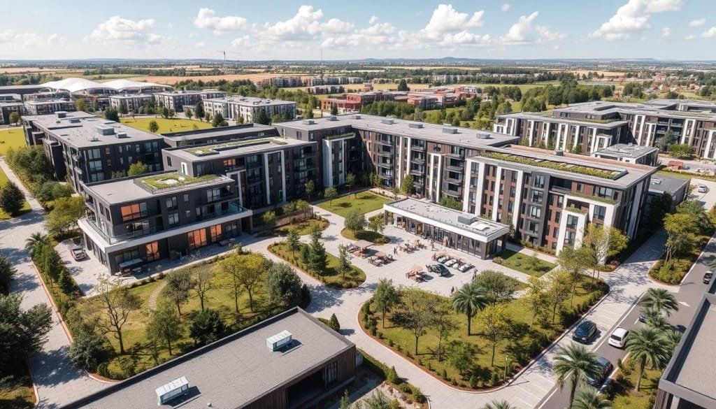 •  المشاريع السكنية المتطورة بالتعاون مع خطوه إتقان عقارية