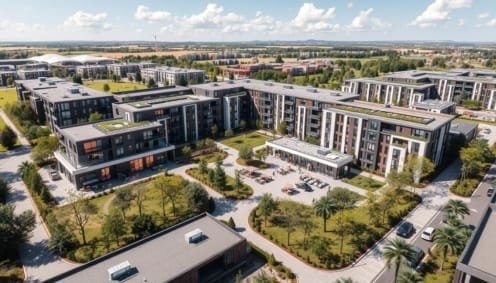 •  المشاريع السكنية المتطورة بالتعاون مع خطوه إتقان عقارية