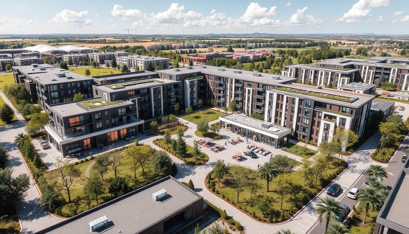 •  المشاريع السكنية المتطورة بالتعاون مع خطوه إتقان عقارية