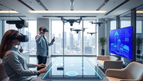 •  خطوه إتقان عقارية: أحدث التقنيات المستخدمة في العقارات