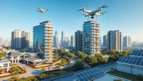 •  خطوه إتقان عقارية: دور التقنيات الحديثة في تطوير العقارات