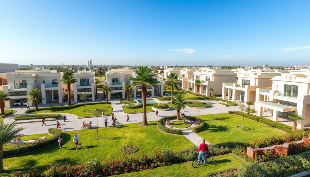 أسلوب الحياة في المجمعات السكنية