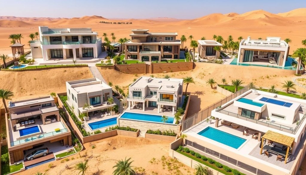 أنواع الفلل السكنية