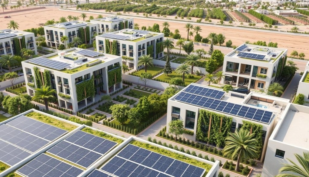 الاستدامة والطاقة المتجددة في المشاريع الخضراء
