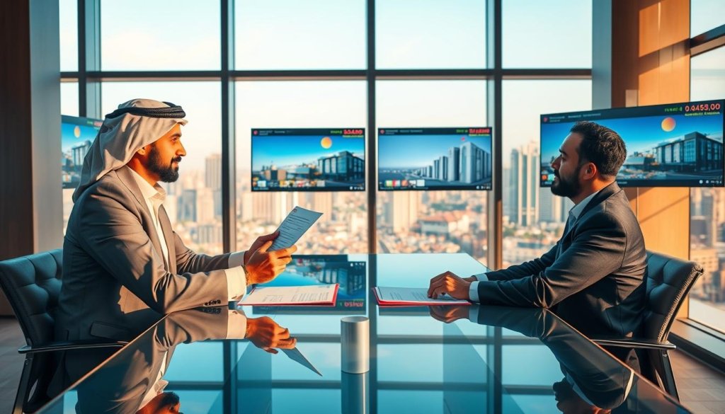 التفاوض في شراء العقارات