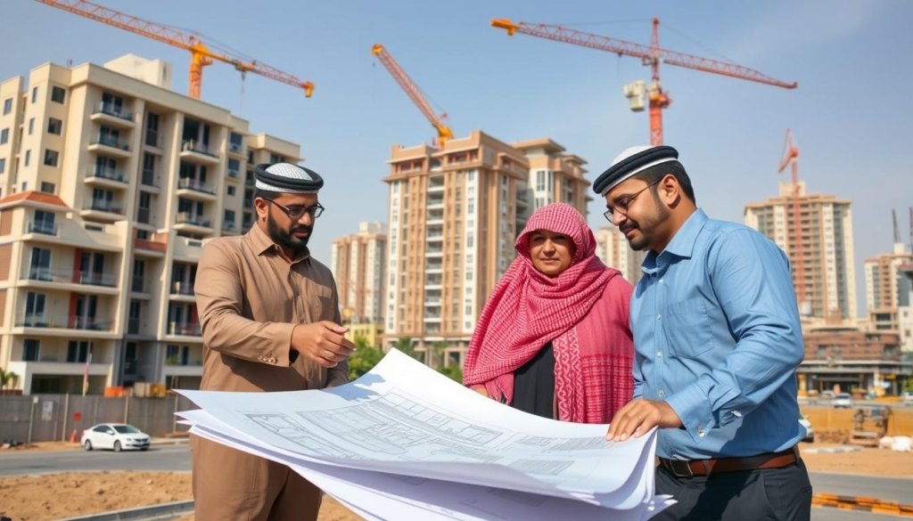 المستثمرين العقاريين في تطوير المشاريع السكنية