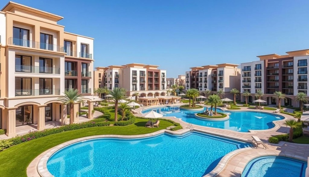 المشاريع السكنية الفاخرة