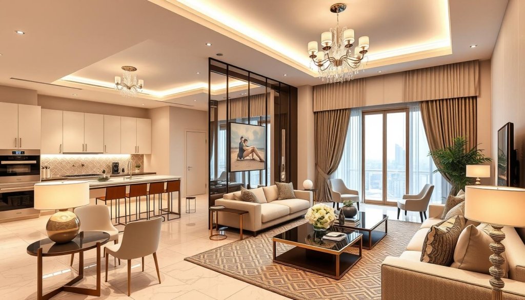 تصميم الشقق في عقارات ريبورتاج
