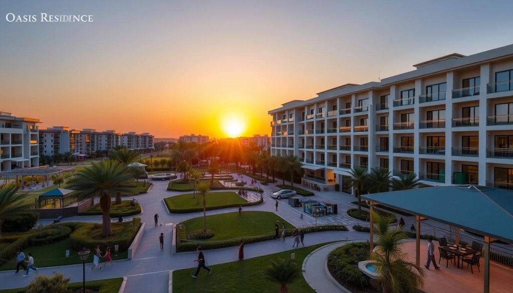 تقرير حول سكان Oasis Residence