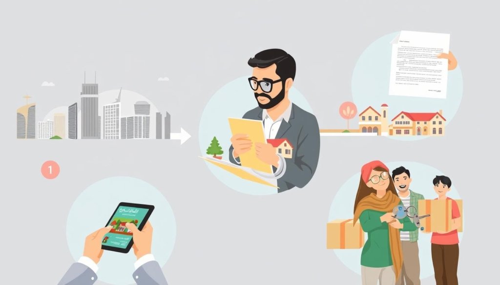 خطوات شراء العقار