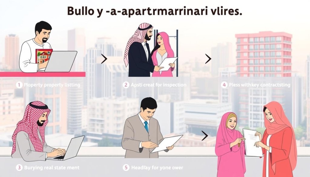 خطوات شراء شقة