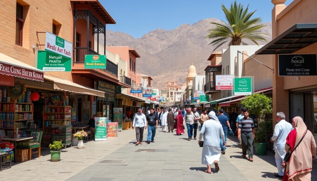 سوق العقارات في نزوى