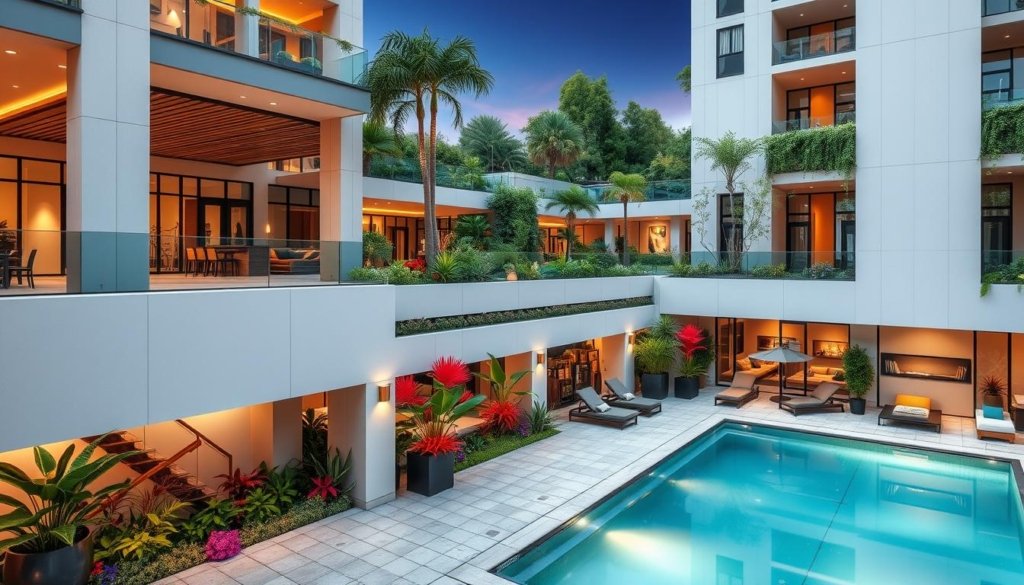 مرافق Oasis Residence