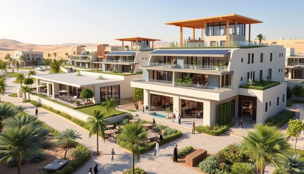 مشاريع عقارية مستدامة