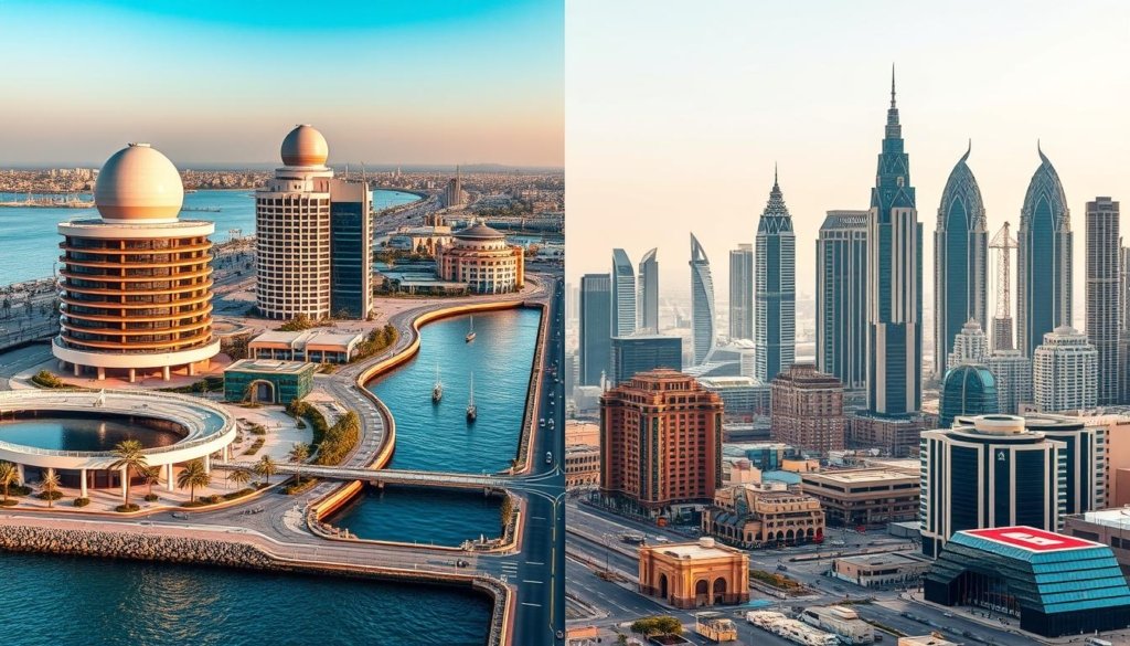 مقارنة عقارات جدة وعقارات الرياض