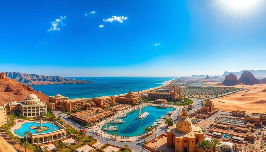 مناطق الاستثمار العقاري السياحي في السعودية
